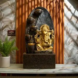  3DR Ganesha Water Fall, Ganesha Water Fountain for Home Big Size, Water Fountain for Home vastu, Indoor Fountain
